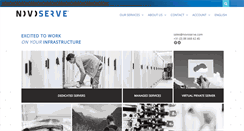 Desktop Screenshot of novoserve.com